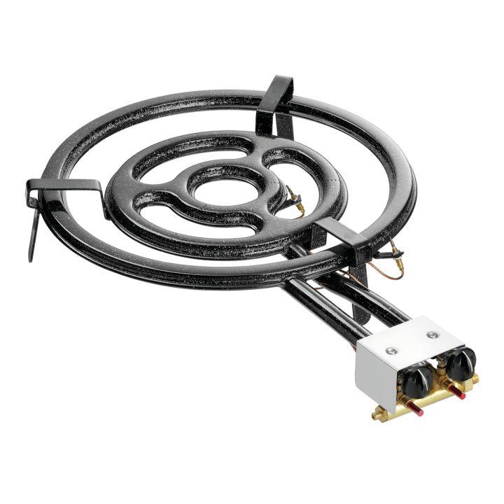 Bruleur à paella 3 circuits chauffant avec 2 bouton de réglage, GAZ liquéfié_0