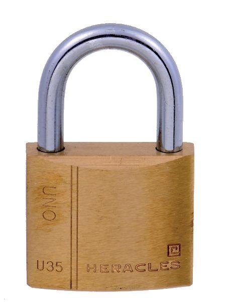 CADENAS STANDARD LAITON UNO 35MM S'ENTROUVRANT ANSE EN U - HERACLES - I-CAD35MV