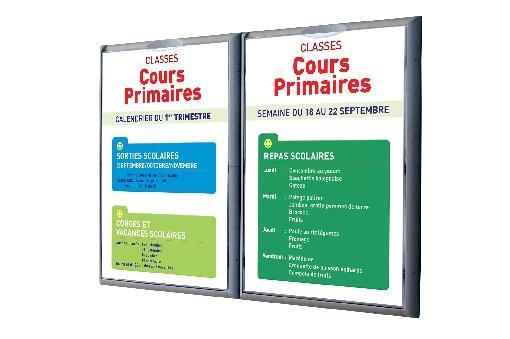 CADRE MURAL INFORMATION A3 - MANUTAN COLLECTIVITÉS