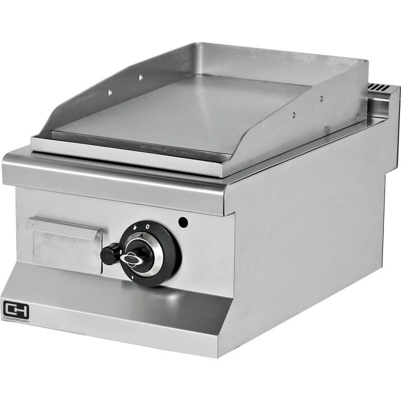 Climahosteleria Table-top gas fryer top smooth rectified steel 12 mm 6,5 kW 400x635x285h mm EMP6IG010 Line 600 Istanbul - EMP6IG010_0