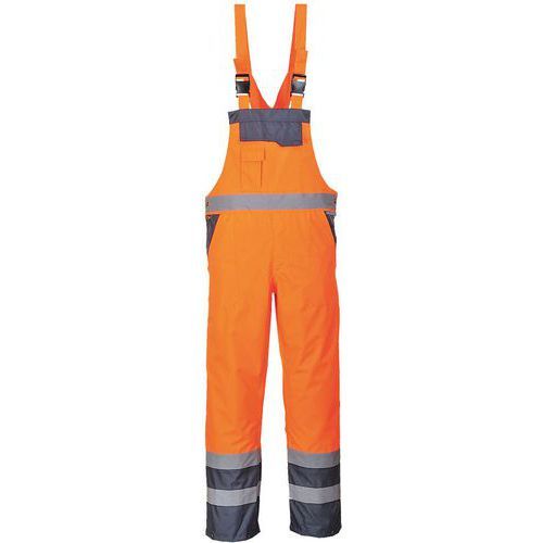 COTTE HAUTE-VISIBILITÉ CONTRAST S488 BLEU/ORANGE XL - PORTWEST