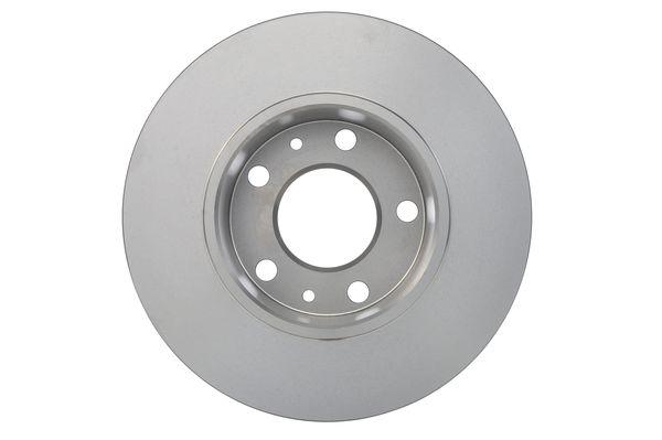 Disque de frein Bosch 0986479161 - plein - arrière - 5 trous - épaisseur 16 mm_0