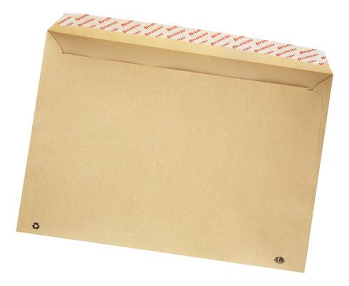 ENVELOPPE 229 X 324 MM BRUNEAU 90 G SANS FENÊTRE BRUN - BOÎTE DE 500
