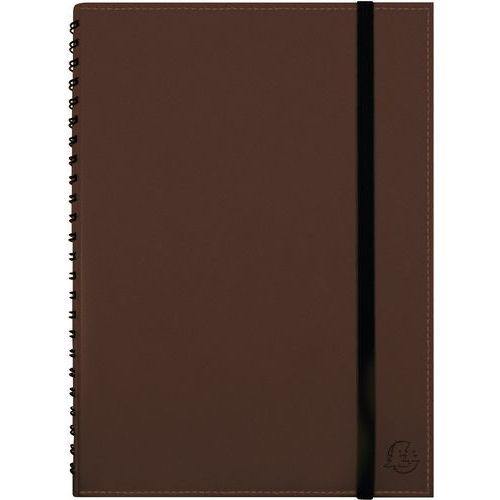 EXA-PBOOK CARNET DE PROJET VOLGA MARRON 15 X 21 CM - EXACOMPTA