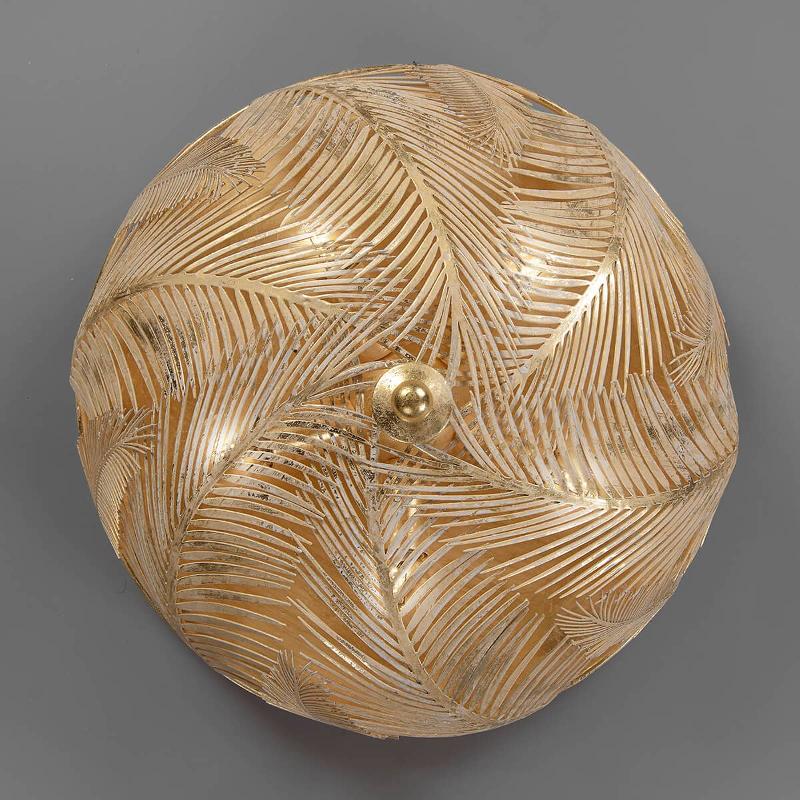 FERRO LUCE FELCE, PLAFONNIER DE DESIGNER DORÉ