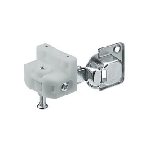 FERRURE GUIDAGE PORTE PLIANTE - BLANC - GAUCHE - WINGLINE S - PUSH HETTICH