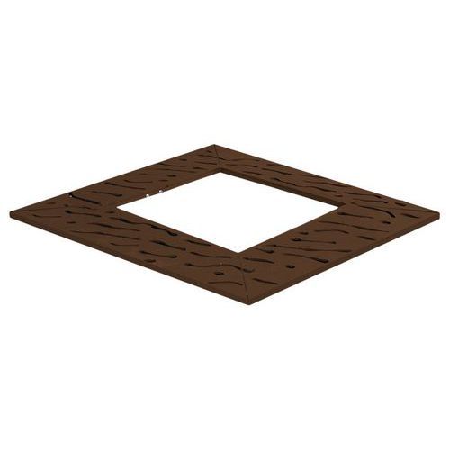 GRILLE D'ARBRE VENISE 1 X 1 M - MARRON 8017 - PROCITY