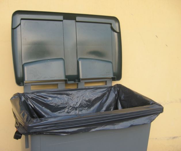 Housse en PE noir pour conteneur poubelle 500 litres - Lot de 50 - Épaisseur 35 µ_0