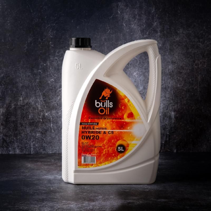 Huile moteur 100 % synthèse - hybride/C5 0W20 - pour véhicules hybrides, essences et diesels_0