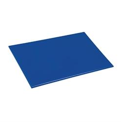 Planche à découper basse densité - 450x300x10 mm - 6 couleurs - Hygiplas - Bleu Foncé - l- L- P- h- Polyéthylène - bleu matière synthétique HC856_0