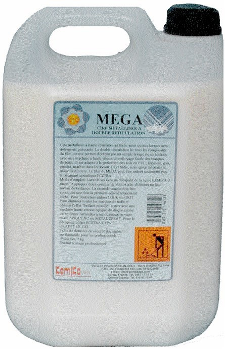 Kemika mega cire metallisee a double reticulation a haute resistante ph: 8.4 ± 0.2 bidon de 5l_0