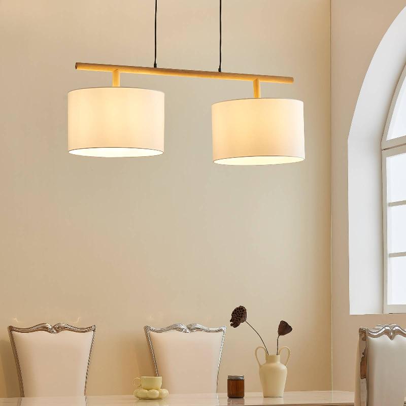 LINDBY CHAVA SUSPENSION, À DEUX LAMPES