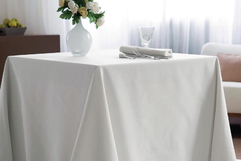 LOT DE 2 NAPPES CARRÉE POLYESTER SYANA