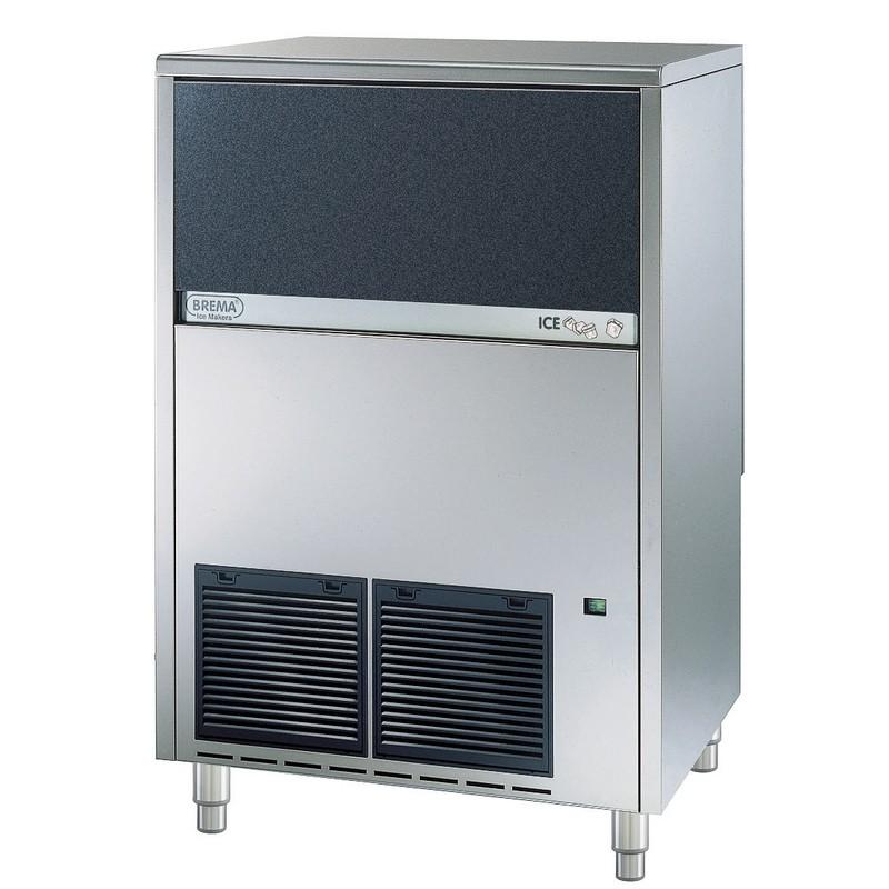 Machine à glaçons pleins 93 kg/24h réserve 55kg condenseur eau Brema_0