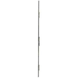 METALUX COFFRE PÊNE DORMANT À ROULEAU 3 POINTS ENTR'AXE 92 - U 24 X 6 - REF. U 8/36