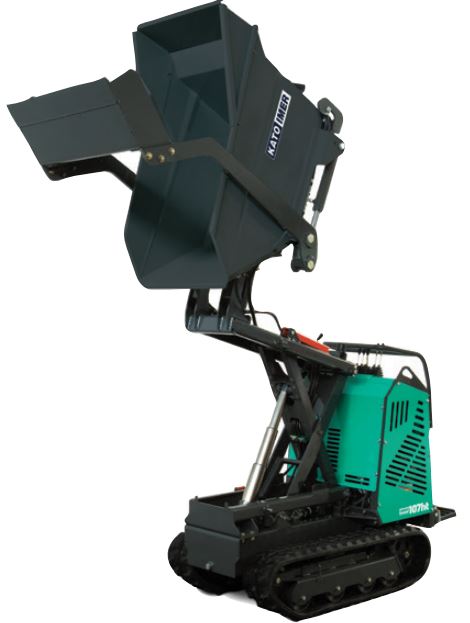 Mini-transporteur CARRY 107HT/107HT CE - Charge utile 700 kg - Idéal pour gravats et terre_0