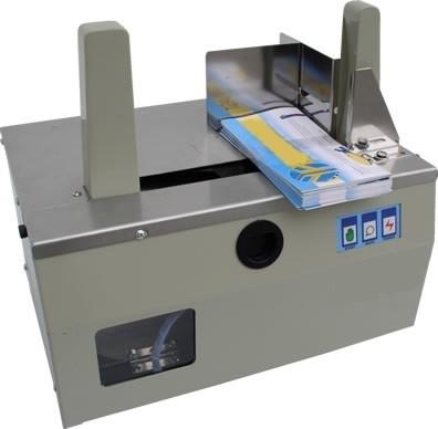 Banderoleuse horizontale SA 88 - mobile, compacte et économique, pour bande papier ou plastique 30 mm_0
