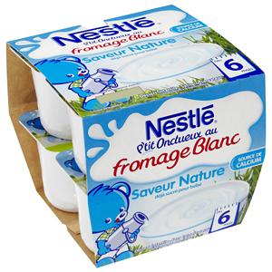 Nestle P Tit Onctueux Fromage Blanc Nature Des 6 Mois 8 X 100 G Telemarketpro Fr Hellopro