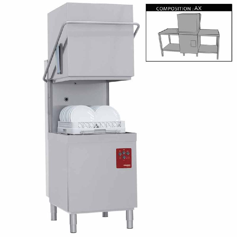 Pack lave vaisselle a capot pro fast wah : table entrée et de sorti... - PDK7/6/AX_0