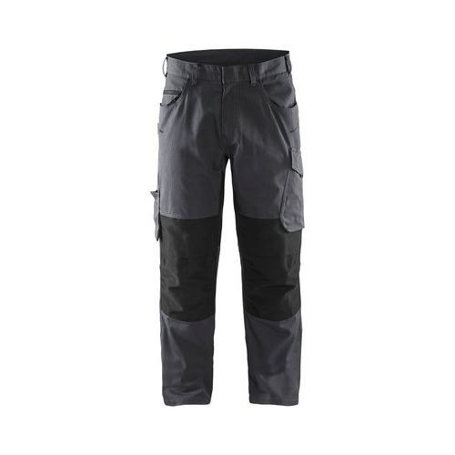 PANTALON DE TRAVAIL 1495 MAINTENANCE +STRETCH GRIS/NOIR C150 - BLAKLADER