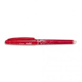 PILOT ROLLER FRIXION POINT, POINTE HITEC FINE, S'EFFACE À LA GOMME EN BOUT DE STYLO,COLORIS ROUGE