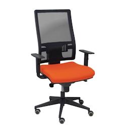 Piqueras y Crespo Silla Horna bali naranja oscuro brazos regulables - orange multi-matériau 10SM840B305B10CRP_0