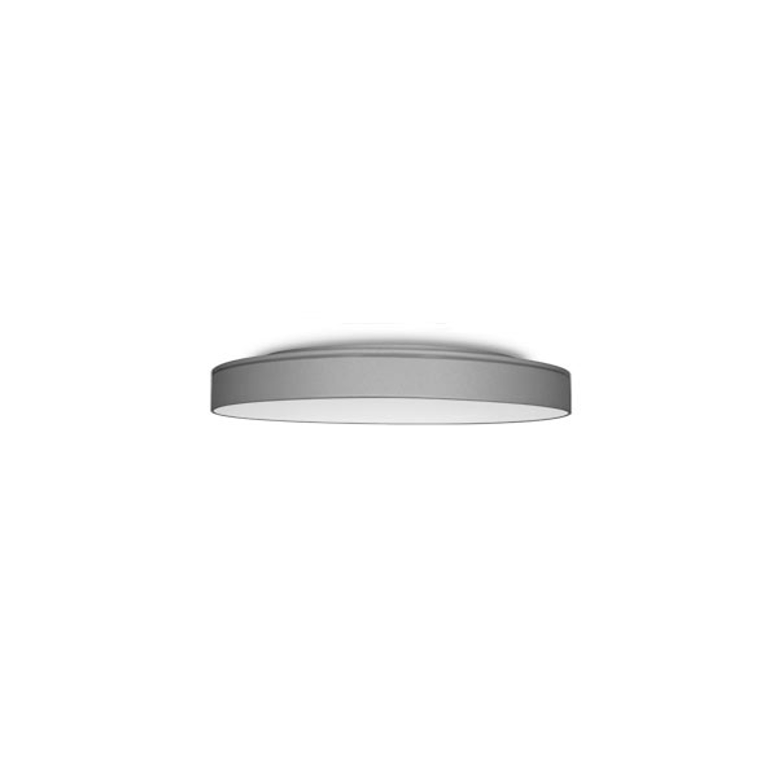 LTS PLAFONNIER LED LUNATA SMALL ANNEAU EFFET ARGENTÉ