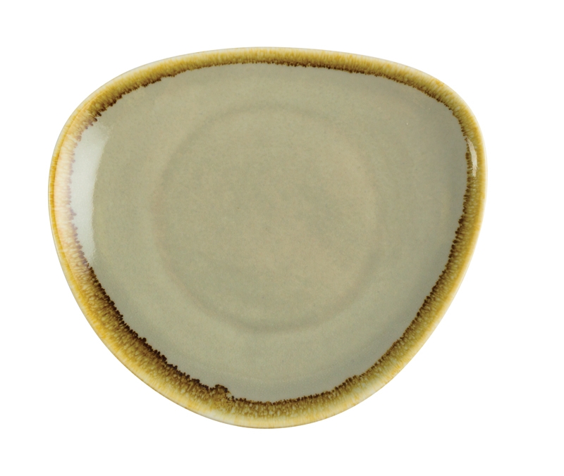 PLATEAU OLYMPIA, KILN, 16,5 CM, VERT MOUSSE - 6 PIÈCES