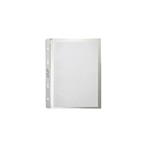 POCHETTE PERFORÉE,FORMAT A5, PP, GRANULEUX, 0,13 MM,