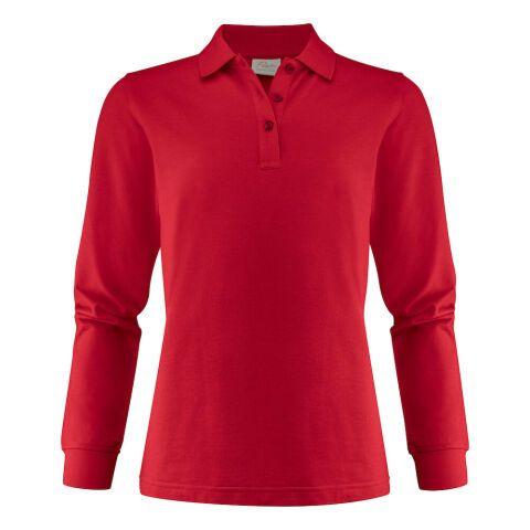 PRINTER ESSENTIALS SURF PRO L/S POLO PIQUE FEMMES ROUGE - TAILLE XXXL