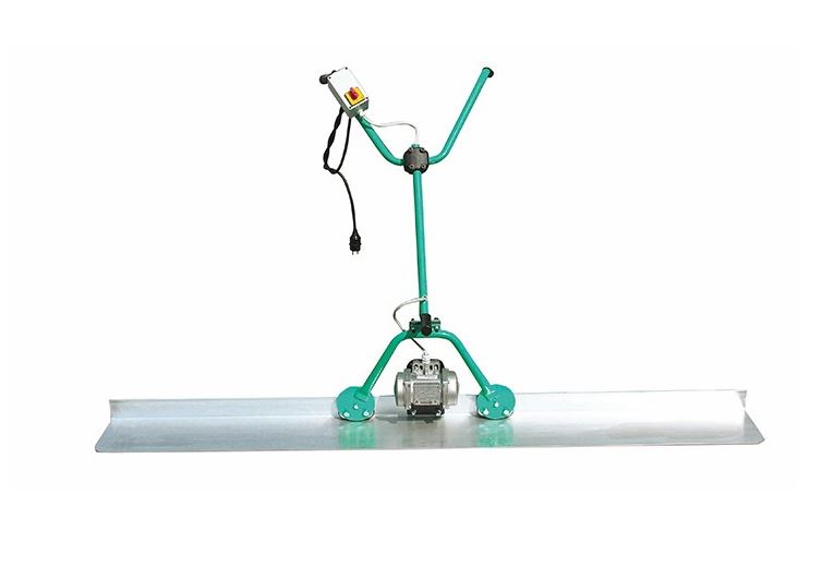 Règle vibrante IMER - 2.5m à moteur électrique mono pour surfacer les chapes_0
