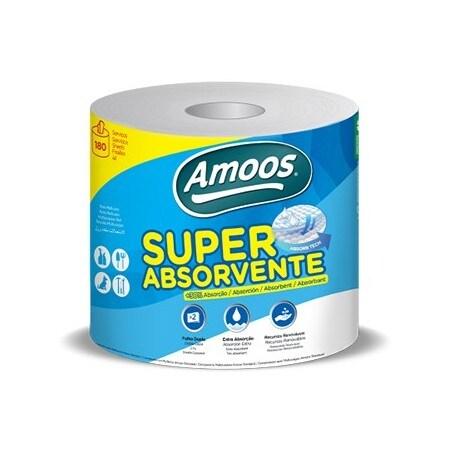 Rouleau multi-usages 45mx20.7cm 2Fls Amoos Super Absorbant 2un - 6531059_0