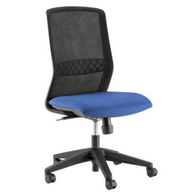 Siège Tekna résille / tissu bleu M1, 94,5 à 106,5 cm de hauteur_0