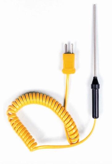 Sonde thermocouple type K à piquer 77 mm - connecteur 12 mm - -50°C à 250°C - longueur 1,4 m_0