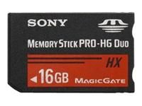 SONY CARTE MÉMOIRE FLASH - 16 GO - MEMORY STICK PRO-HG DUO (MSHX16A)