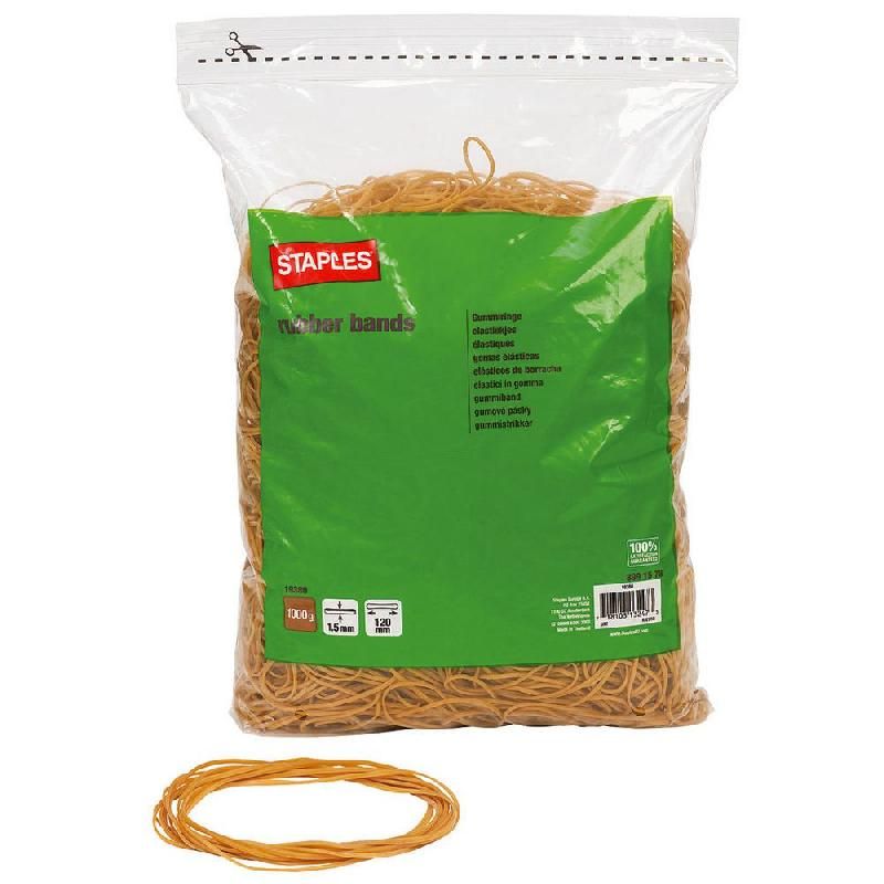 STAPLES ELASTIQUES FINS L. 120 MM STAPLES - SACHET DE 1000 G