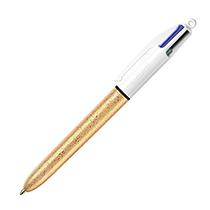 STYLO BILLE BIC 4 COULEURS FESTIF RÉTRACTABLE POINT 1 MM - ÉCRITURE MOYENNE