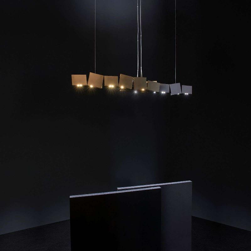 TERZANI GAIA SUSPENSION LED À 24 LAMPES
