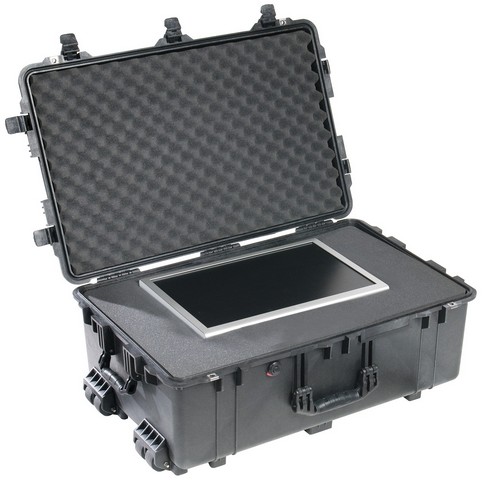 Valise de protection étanche personnalisable - Peli 1650EU - résistante et légère avec mousse Pick N Pluck_0