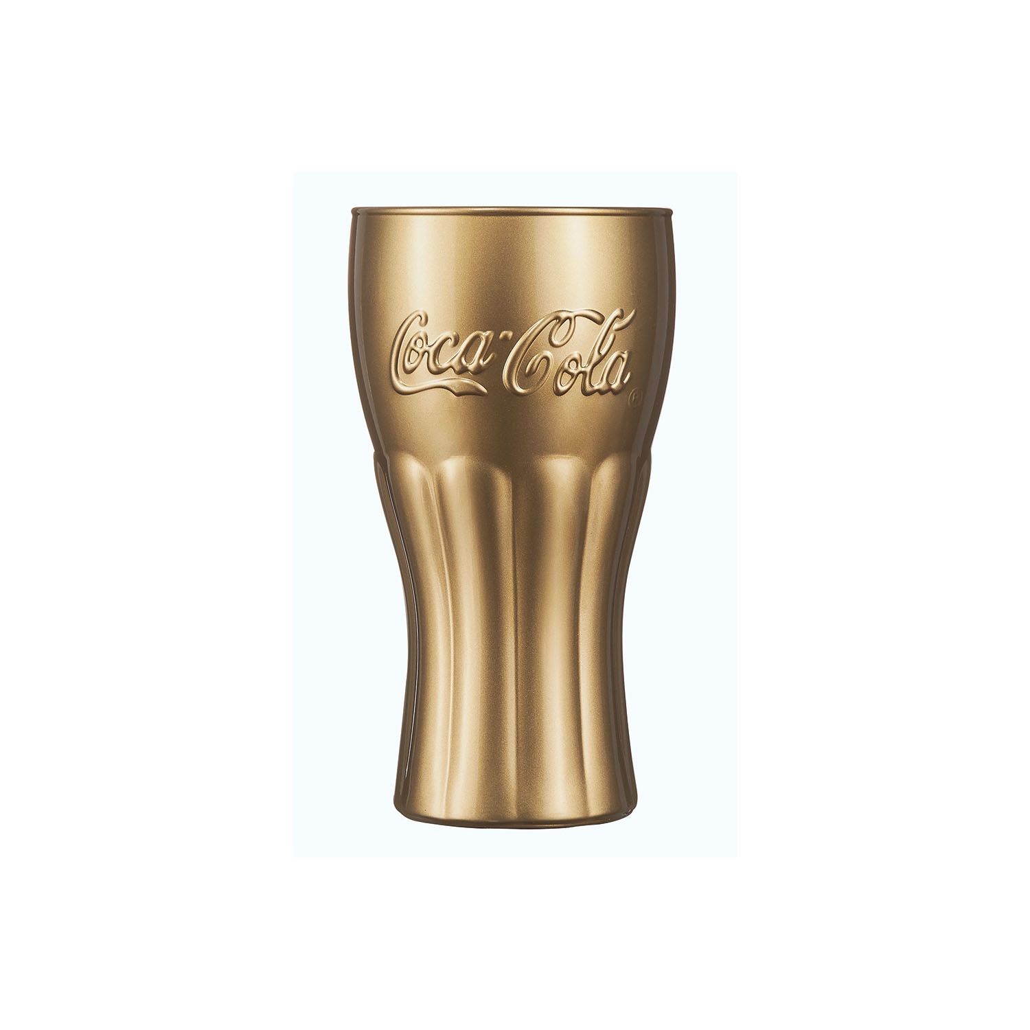 VERRE COCA COLA OR 37CL - GOBELET FORME HAUTE - LOT DE 6 - LUMINARC - COCA COLA