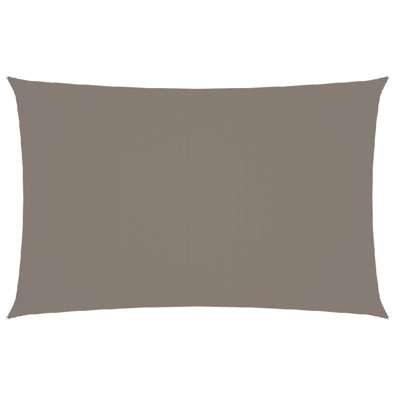VidaXL Voile de parasol tissu oxford rectangulaire 2,5x5 m taupe Modèle Ombre Epsilon Prime - marron 135429_0