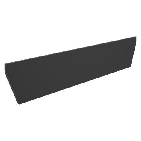 VOILE DE FOND BOIS POUR BUREAU ONYX L 190 CM NOIR