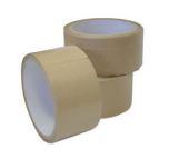 Ruban adhésif papier brun - 50mm x 50ml - Résistant UV et intempéries - Colis de 36 rouleaux_0