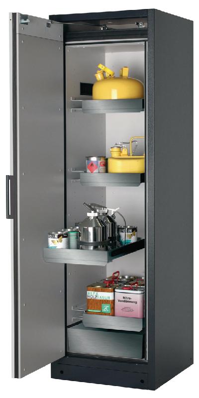 ARMOIRE SÉCURITÉ Q-CLASSIC-90 Q90.195.060 GRIS/GRIS - MANUTAN COLLECTIVITÉS