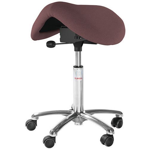 SIÈGE DALTON EASY SEAT - TISSU CURA - HAUT - ROSE - GLOBAL PROFESSIONAL SEATING