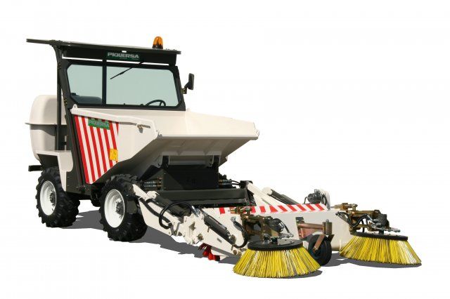 Ba-2500-ac - Balayeuse mécanique de voirie - Piquersa - 25,5 CV - Auto-chargeable avec déversement hydraulique frontal_0