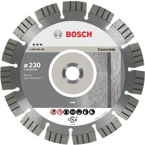 BOSCH 1 DISQUES À TRONÇONNER DIAMANTÉS BEST FOR CONCRETE