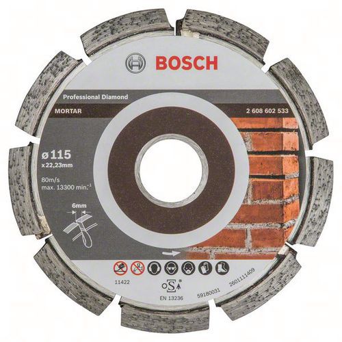 BOSCH 1 FRAISES À JOINTS EXPERT FOR MORTAR
