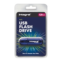 CLÉ USB INTEGRAL EVO 128 GO - BLEUE