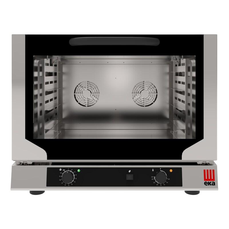 Climahosteleria Four électrique à convection SNACK avec GRILL et HUMIFIDICATION 4 plateaux 60x40 cm EKF464.3GRILL Padova Line by Clima Hostelería -_0